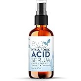 Hyaluronic Acid Serum for Face, Non-Greasy Ultra Hydrating Serum for Dry Skin, Facial Moisturizer for Plumper Skin, Anti Aging Skin Care for Wrinkles, Fine Lines, Brightening & Smoother Skin - 2oz