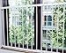 Fairy Baby Child Window Guards for Children Safety Window Gate Security Bars White,Fit 36.6-61.8 Inches Wide (2 Panels)