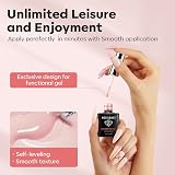 Modelones Builder Nail Gel Pink 15ML Hard Gel Nail Extension Base view 7