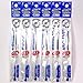 Pilot Hi-Tec-C Coleto Gel Ink Pen Refill 0.3mm, Blue, × 6 Packs/Total 6 pcs (Japan Import) [Komainu-Dou Original Package]