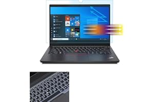 MUBUY-GOL Screen Protector for Lenovo Thinkpad 14 Inch T14 T14s P14 L14 Gen 2 1, ThinkPad E14 L490 E490 E495 E14 Gen 4 3 2 with Keyboard Cover, Anti Blue Light Anti Glare Reduces Eye Strain Help Sleep Better.