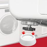 Spares2go White Rubber Feet Pads for Beko Dishwasher Fridge Freezer Anti view 4