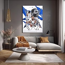 Basketball Superstar Kyrie Irving Signed Poster For