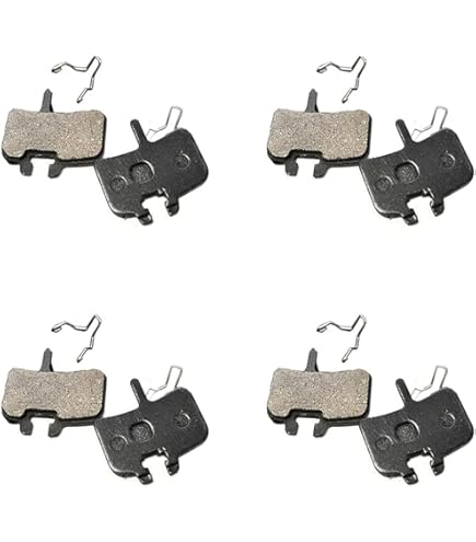 Plaquettes Frein Hayes Lot De 2 Paires De Plaquettes De Frein Résine Pour Hayes HFX9, MAG, NINE, HFX1 - Pour VTT, Vélo De Route - Freinage Efficace Par Tous Temps Plaquettes Frein