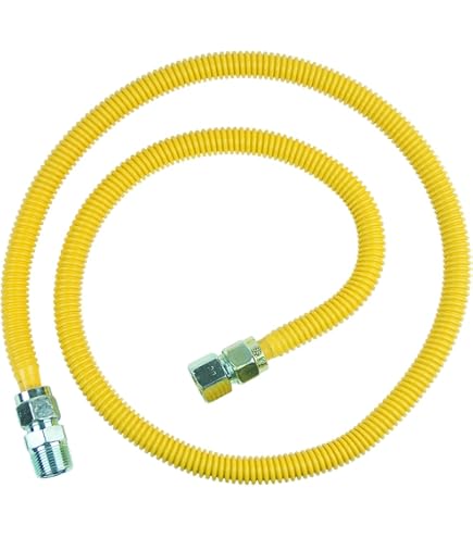 Dormont Supr-Safe Gasgeräteanschluss 0145897 - Edelstahl, 45,7 Cm, Für Herde Und Öfen