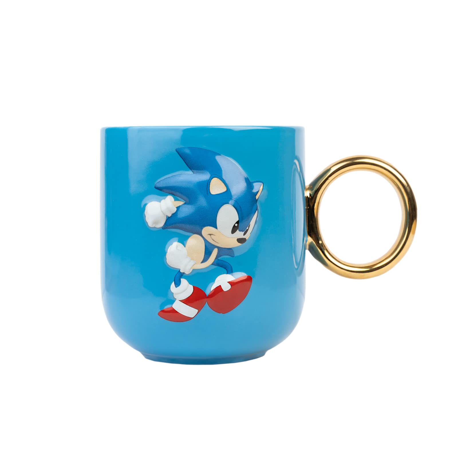 Grupo Erik Ceramic Mug - Sonic The Hedgehog Gifts for Friends | 11.8 oz - 350 ml Coffee Mug Tea, Cool Mugs and Cups | Sonic Gifts Under 15 Pounds