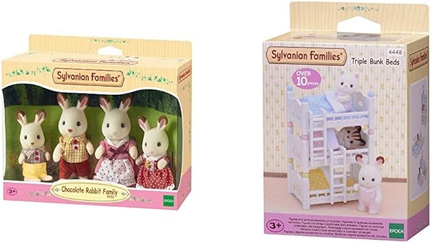 familia conejos sylvanian amazon