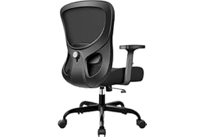 Razzor Office Chair Ergonomic Desk Chair with Adjustable Lumbar Support, Swivel Comfy Computer Chair Heavy Duty Executive Chair for Home Office