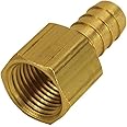 Derale 98106 1/2" NPT Female x 1/2" Straight Hose Barb Fitting