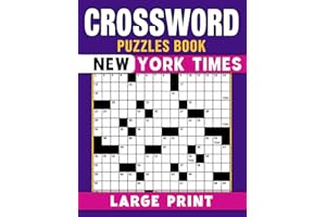 New York times Large Print Crossword Puzzles Book: Solving Made Easy – Crosswords in Clear, Large Print