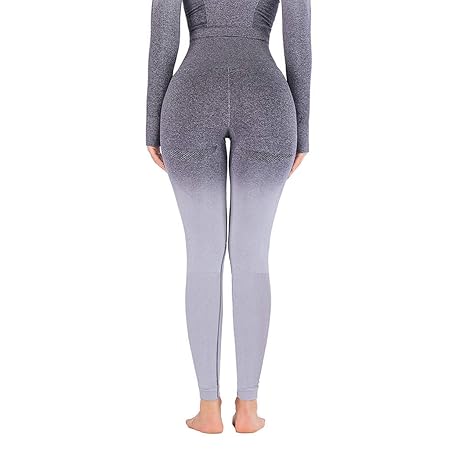 Leggings Damen ABsoar Sport Yoga Leggings Kompression Slim Hosen Jogginghose Nahtlose Leggings Fitness Lange Hosen Gamaschen 