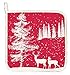 Michel Design Works Cotton Potholder, Snowy Night