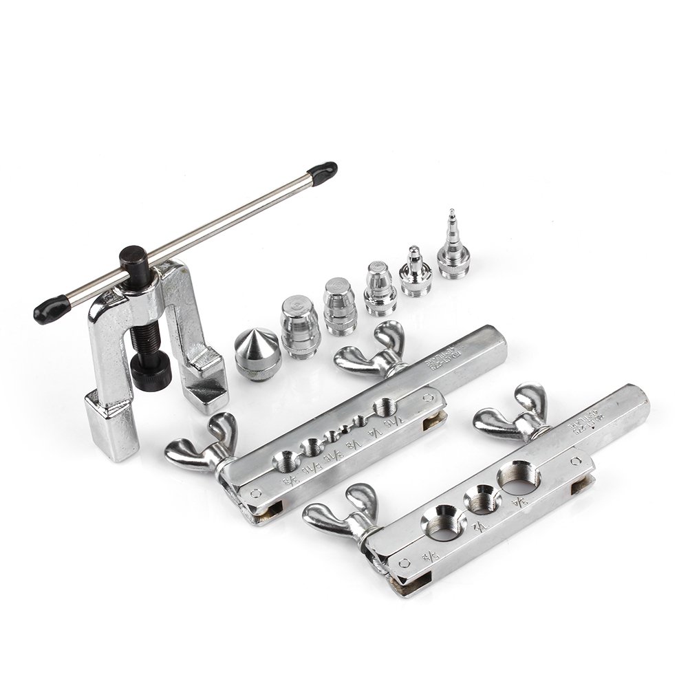 Flexzion Flaring & Swaging Tool Kit 45 Degree Tubing 1/8 to 3/4 inch