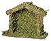 BANBERRY DESIGNS Wood Nativity Stable Creche 4 x 5.5 Inch
