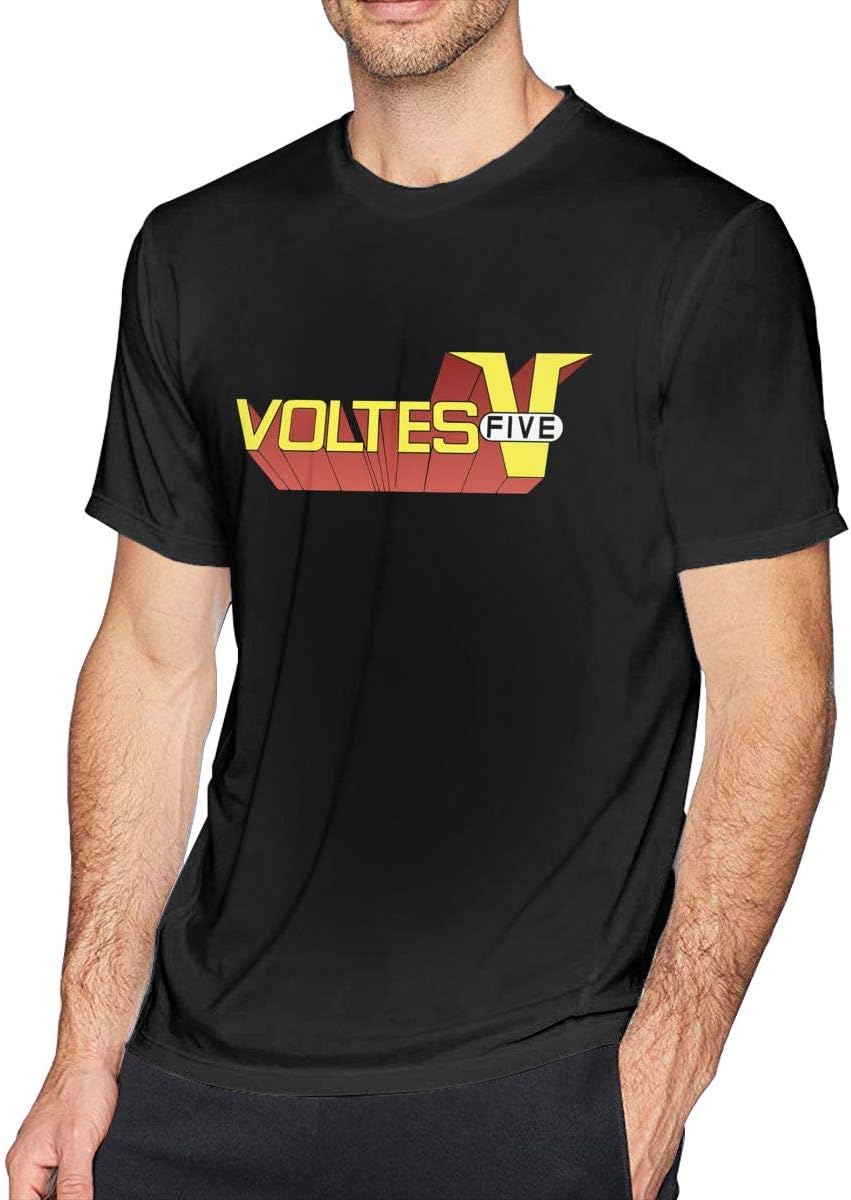 Voltes Five Short Sleeve Tees T-Shirt for Men Black