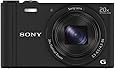 Sony DSCWX350 Digital Compact Camera with Wi-Fi and NFC (18.2 MP, 20x Optical Zoom) - Black