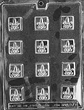 FLEUR-DE-LIS All Occasions Candy Mold Chocolate by Unknown