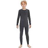 Iguana Unisex Kids 100% Merino Wool Base Layer Set Thermal Underwear Sets for Girls and Boys