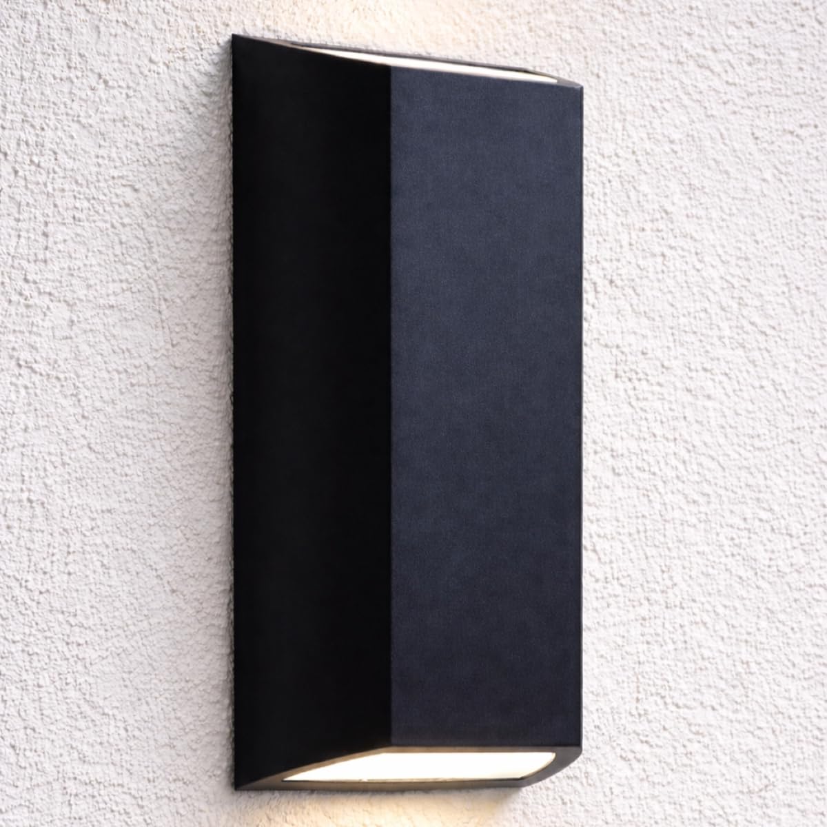 CGC Lighting Outdoor Outside Wall Light Rectangular Dark Grey Anthracite Up Down Garden LED Mains Power (Large) — image 1