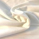 1 Yard Organic Cotton Flannel Cloth for Castor Oil Pack Wrap.Unbleached Natural Color. 60 Inches Wide. Reusable Castor Oil Compress for Liver Detox, Castor Oil Pads for Abdomen, Joints &amp; Other Areas