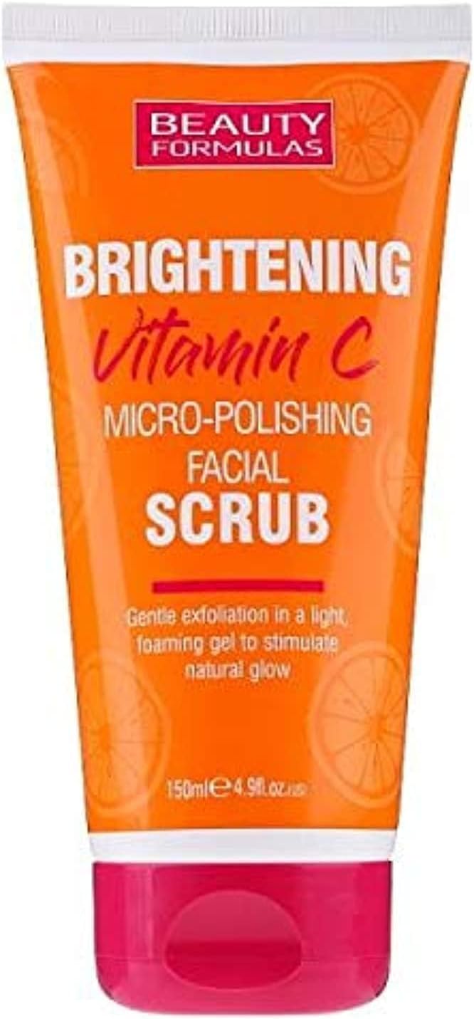 Beauty Formulas Vitamin C Brightening Facial Scrub 150 ml