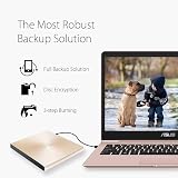 ASUS ZenDrive U9M Black External DVD Burner USB 2.0/USB-C 8x M-Disc view 6
