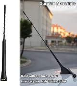 YHQZ Universal Car Antenna Replacement 9in AM/FM/DAB Roof Antenna Mast view 6