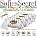 SofiesSecret XL PET Wipes, 200 XL, Lemongrass Oil, All in One Grooming, for Paws, Coat, Skin, Face, Ears and Teeth, Made with only Naturally derived Ingredients, Oils & Extra, Cruelty Free and Vegan