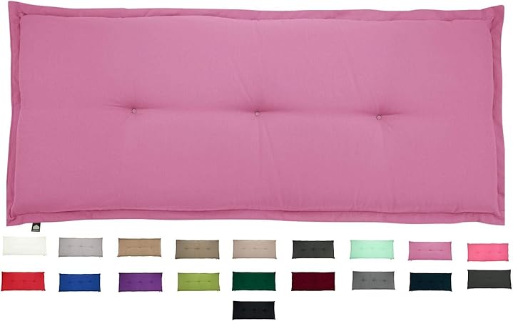 Kopu Bankauflage Prisma Thulian Pink Auflagen Fur Gartenbank Rosa Bank Auflagen 180 X 50 Cm 19 Einfache Farben Dralon Robuster Schaumstoff Fur Zusatzlichen Komfort Amazon De Garten