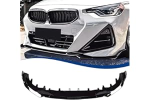 XPHAZZ Front Lip Compatible with 2-Series 2022-2025 G42 Coupe M-Sport Model ABS Bumper Air Splitter (Gloss Black, G42)