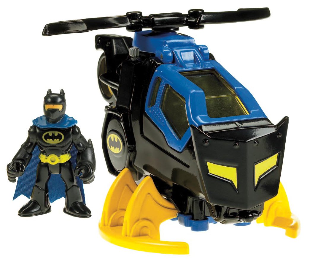 Imaginext Fisher Price DC Super Friends Vehicle Batman Batcopter