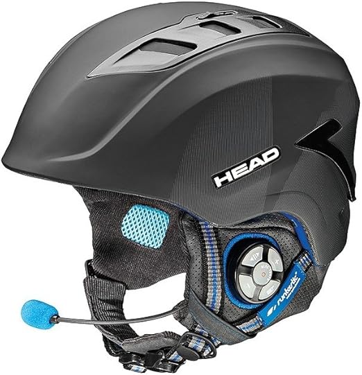 Runtastic Ski/Snowboard Helmet with Integrated Headphones and