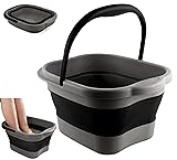 DoroSun Collapsible Foot Tub Feet Soaking Spa Bath