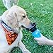 All Furry Buddies dog water bottle - no spill 18oz portable AutoDogMug for small and large dogs - The top refillable bowl keeps pets hydrated anywhere anytime- great for travel, outdoor, car trips