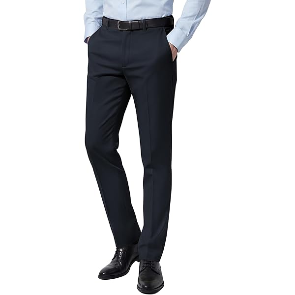 Men's Sherpa Fleece Lining Suit Pants Winter Warm Thicken Fuzzy Lined Dress  Pants with Pockets at Amazon Men's Clothing store