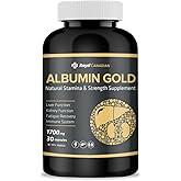 Royal Canadian Albumin Gold 1700mg | Liver Function | Fatigue Recovery | Immune System (30 x 1700mg Capsules)