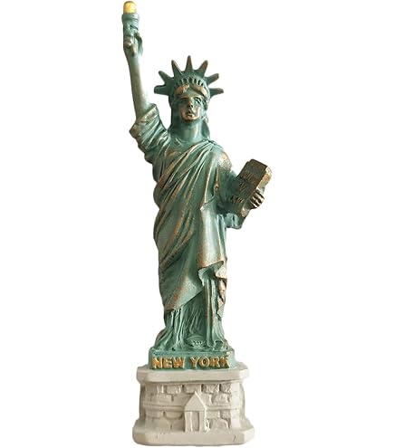Statue Of Liberty Souvenir Magnet - 4 Inch New York City Decorative Fridge Magnet
