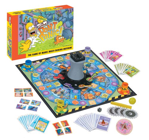 Simpsons Don't Panic Board Game