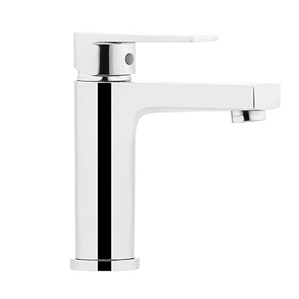 Hindware F360011Cp Element Single Liver Basin Mixer (Chrome)