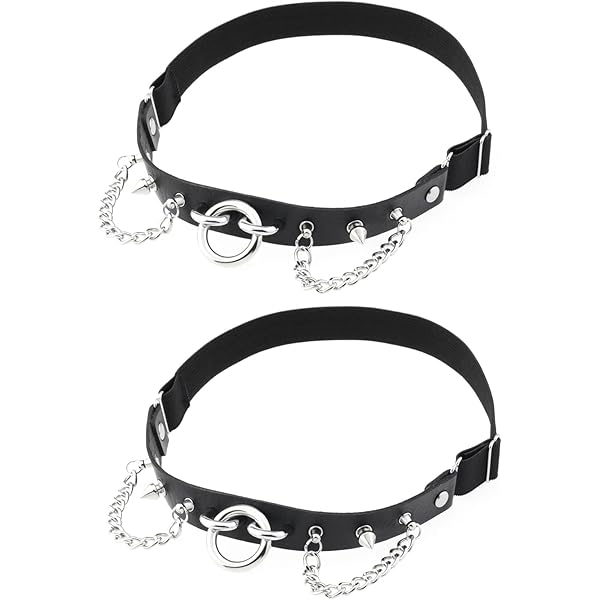 christmas garter belt Garter Black Leather
