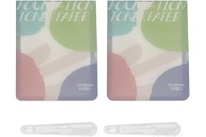 Disposable Cosmetic Palette Paper ,Nail Art Cosmetic Palette Paper ,200 Sheets ,Mix Colors for Coloring Evenly ,Prevent Mess 