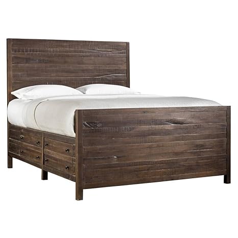 Amazon.com: Modus Townsend cama queen Almacenamiento de ...