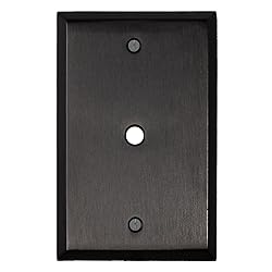 Switch Hits Satin Nickel Black Outlet Wall Plate