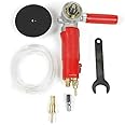 4" Pneumatic Wet Stone Polisher Air Wet Marble Grinder Granite Wet Air Sander 4300RPM