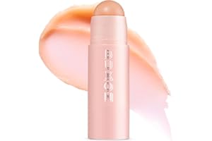 BUXOM Power-Full Plumping Lip Balm, Tinted Lip Balm Plumper, Enhancing Lip Moisturizer, Hydrating & Smoothing Peptide Lip Treatment, Cruelty-Free