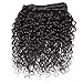 Perstar Water Wave Human Hair Bundles Brazilian Water Wave Hair 4 Bundles with 4x4 Lace Closure Curly Wave Bundles with Closure 8A Grade Unprocessed Virgin Human Hair Extensions 18