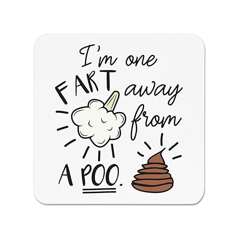 Gift Base i M Uno Fart Away From un Caca Imán Nevera: Amazon.es ...
