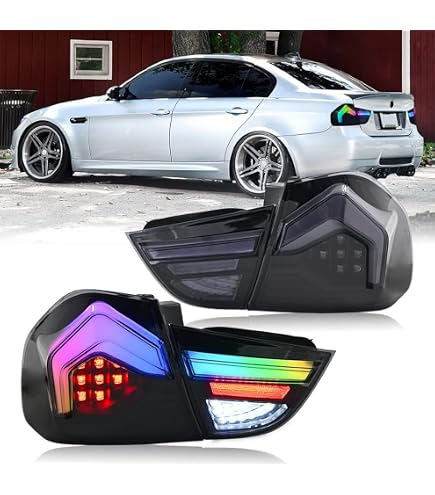 Amazon.com: SPEC-D TUNING Jet Black LED Tail Lights Compatible
