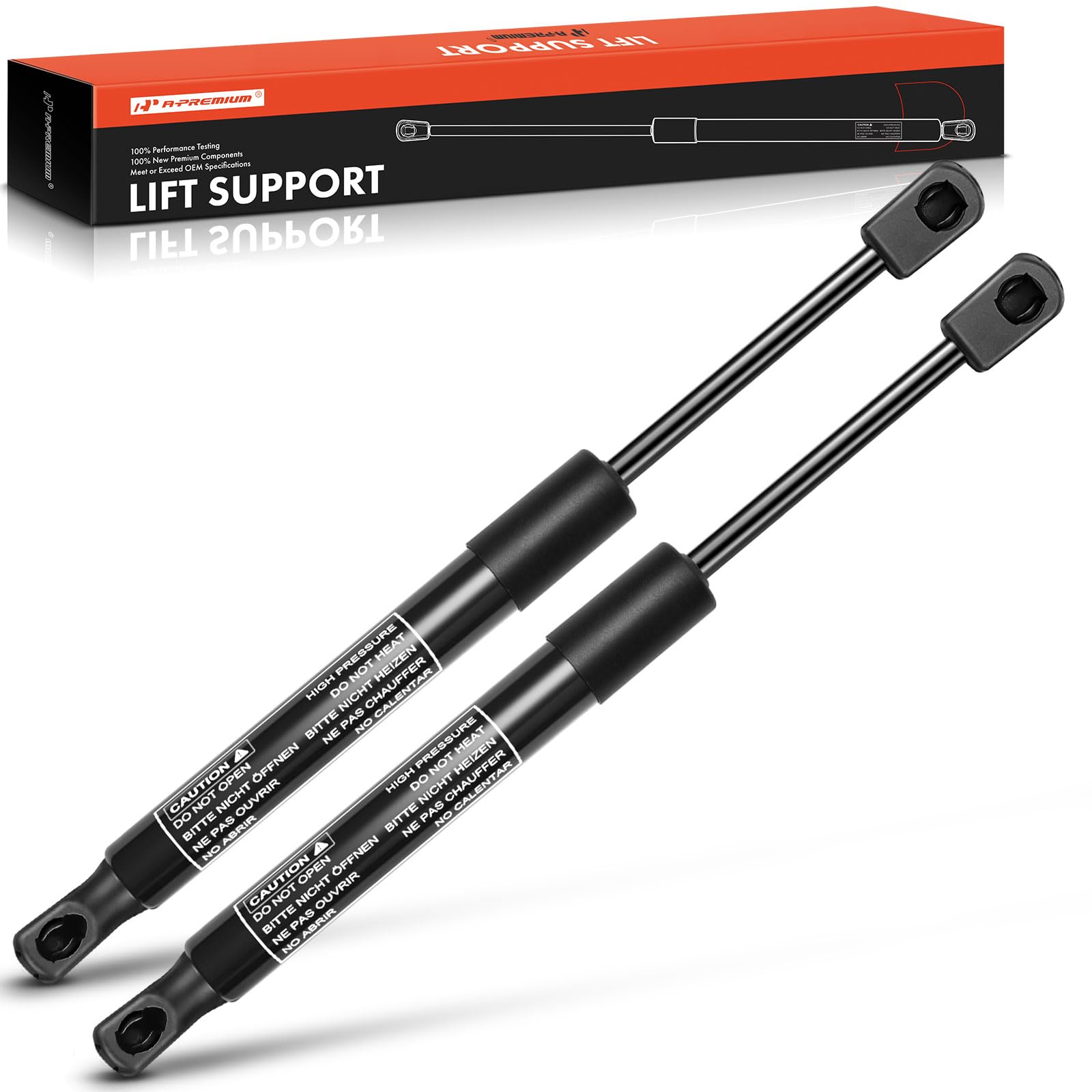 Photo 1 of A-Premium Rear Trunk Lift Supports Shock Struts Compatible with Chevy Models - Camaro 2016 2018 2019 2020 2021 Coupe w/o Spoiler & w/RS Pkg & 1st Design - Replace# 23242208 (2PC Set)