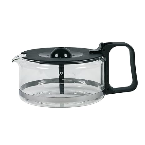 Philips 996510074345 CP903101 ORIGINAL Glaskanne Kaffeekrug Kanne Krug Glas Kunststoff Kaffeemaschinenglaskrug Kaffeekanne tr